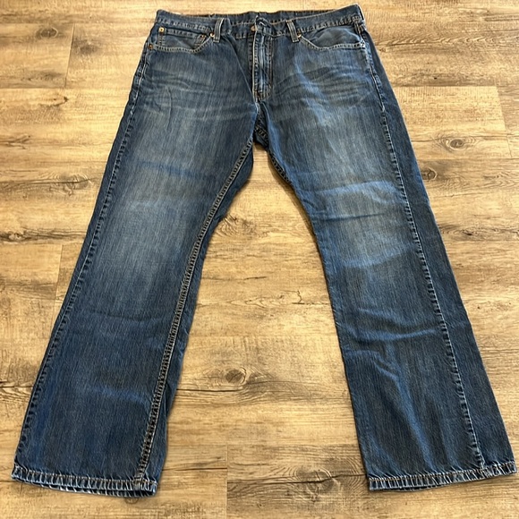 Levi Strauss & Co 527 low Boot Cut Men’s Jeans 36x30 excellent condition - Picture 7 of 10
